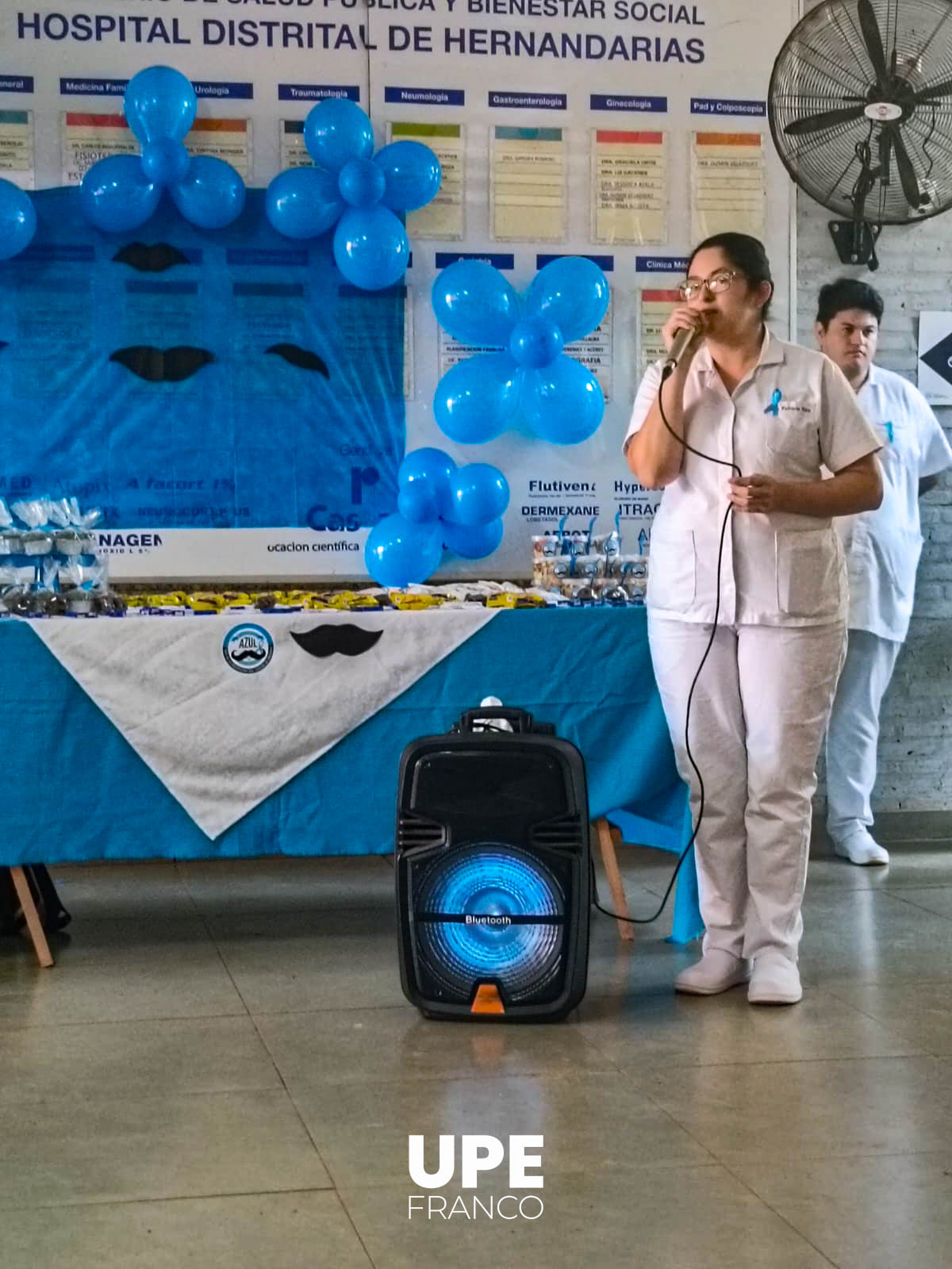 Noviembre Azul: Charla informativa en el Hospital Distrital de Hernandarias