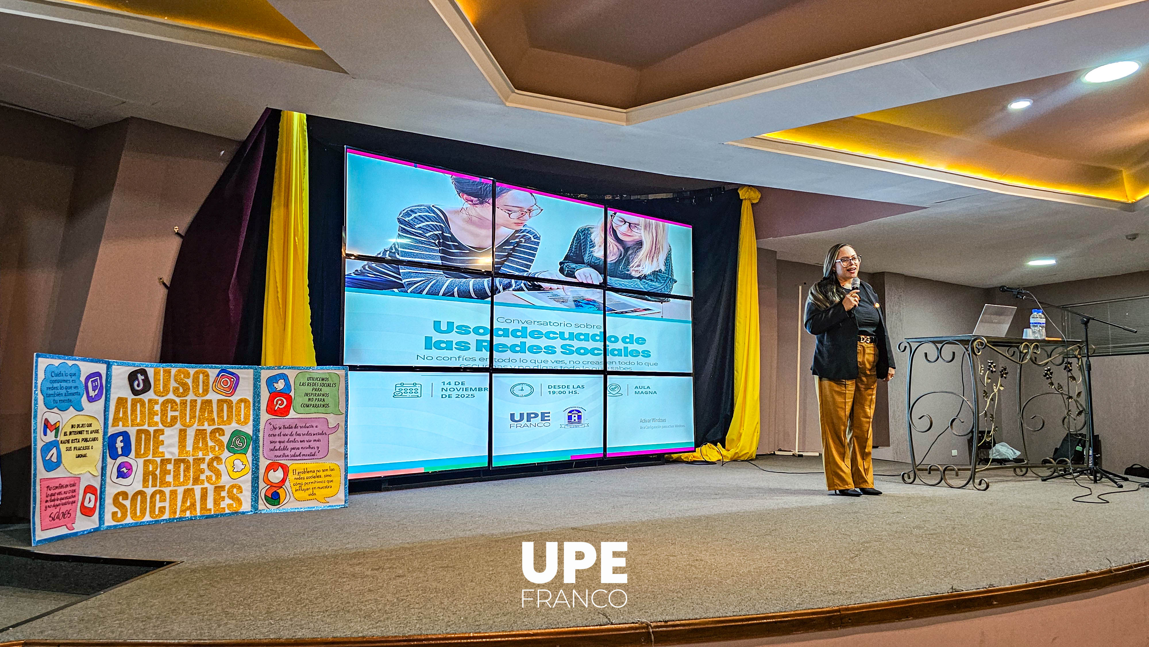 Concluye con éxito el Conversatorio sobre Manejo adecuado de las redes sociales