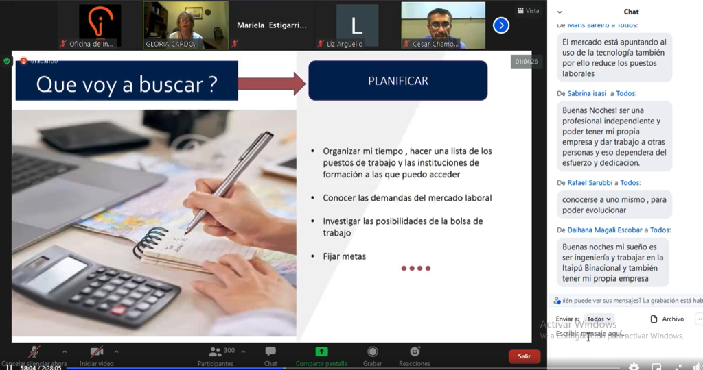 Webinar  Cómo lograr el empleo de mis sueños