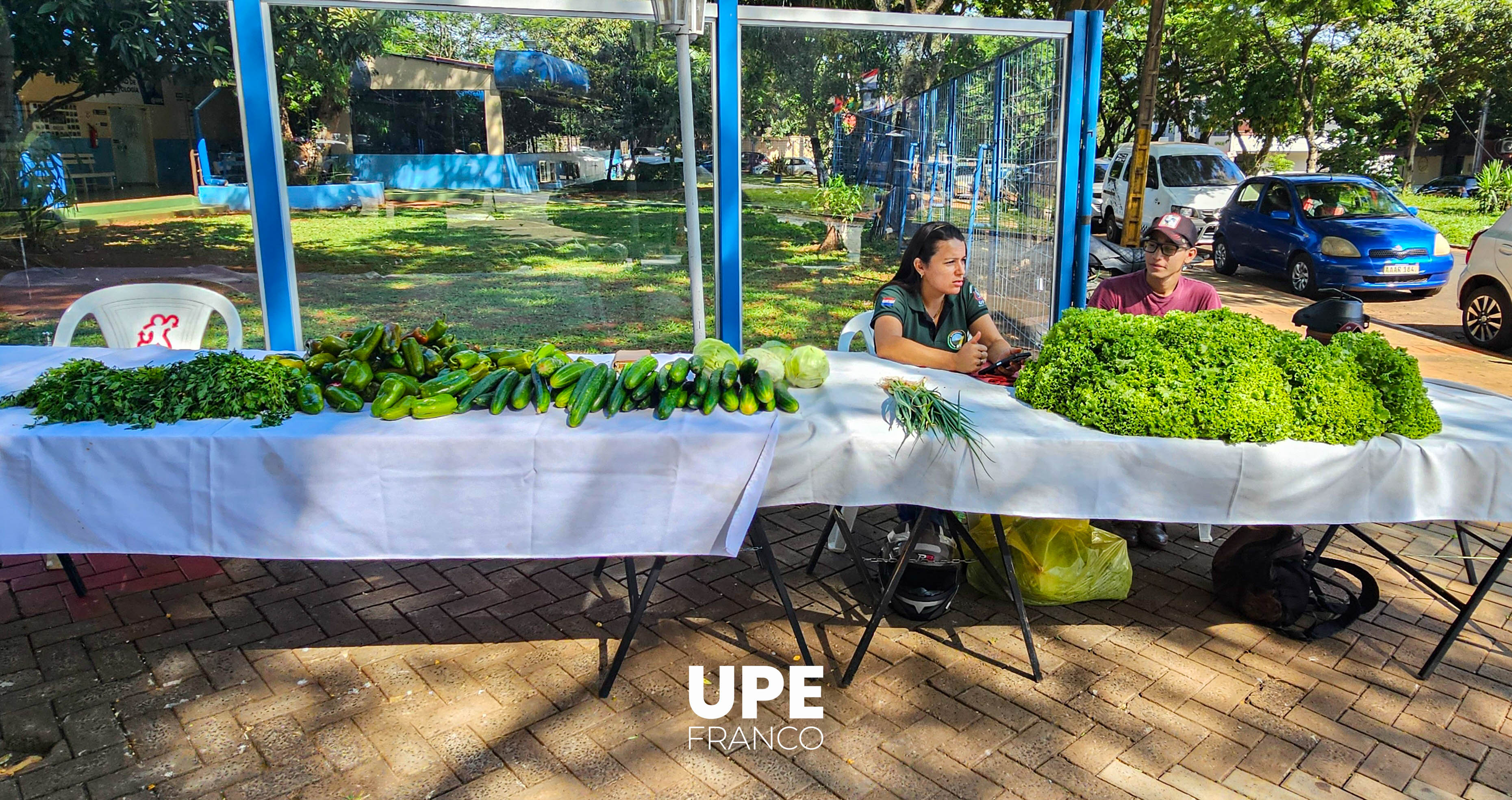 Feria de Productos Hortigranjeros en la UPE FRANCO - Facultad de Ciencias Agropecuarias