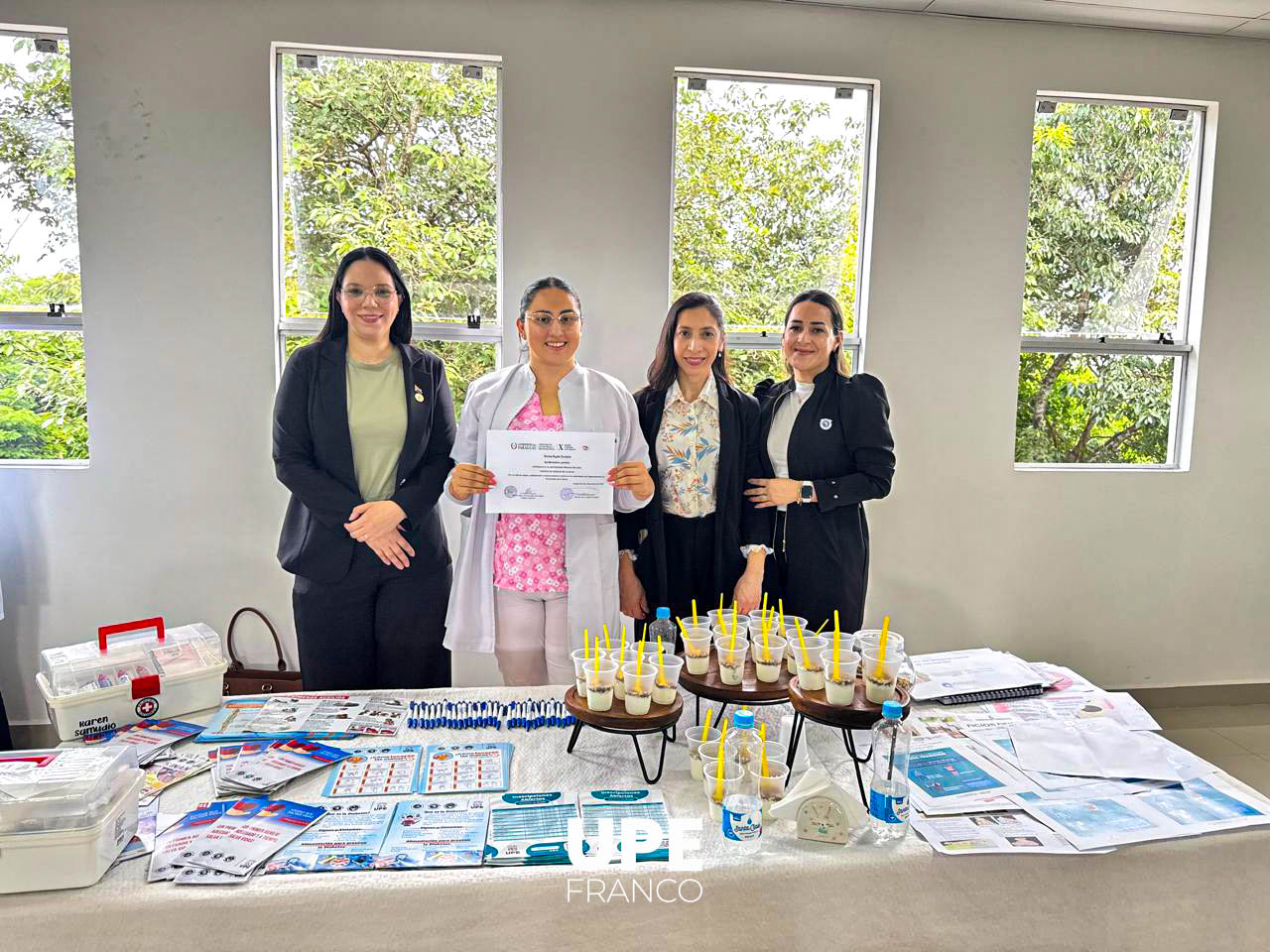 UPE recibe reconocimiento por su apoyo a la promoción de la salud en Alto Paraná: Facultad de Ciencias de la Salud