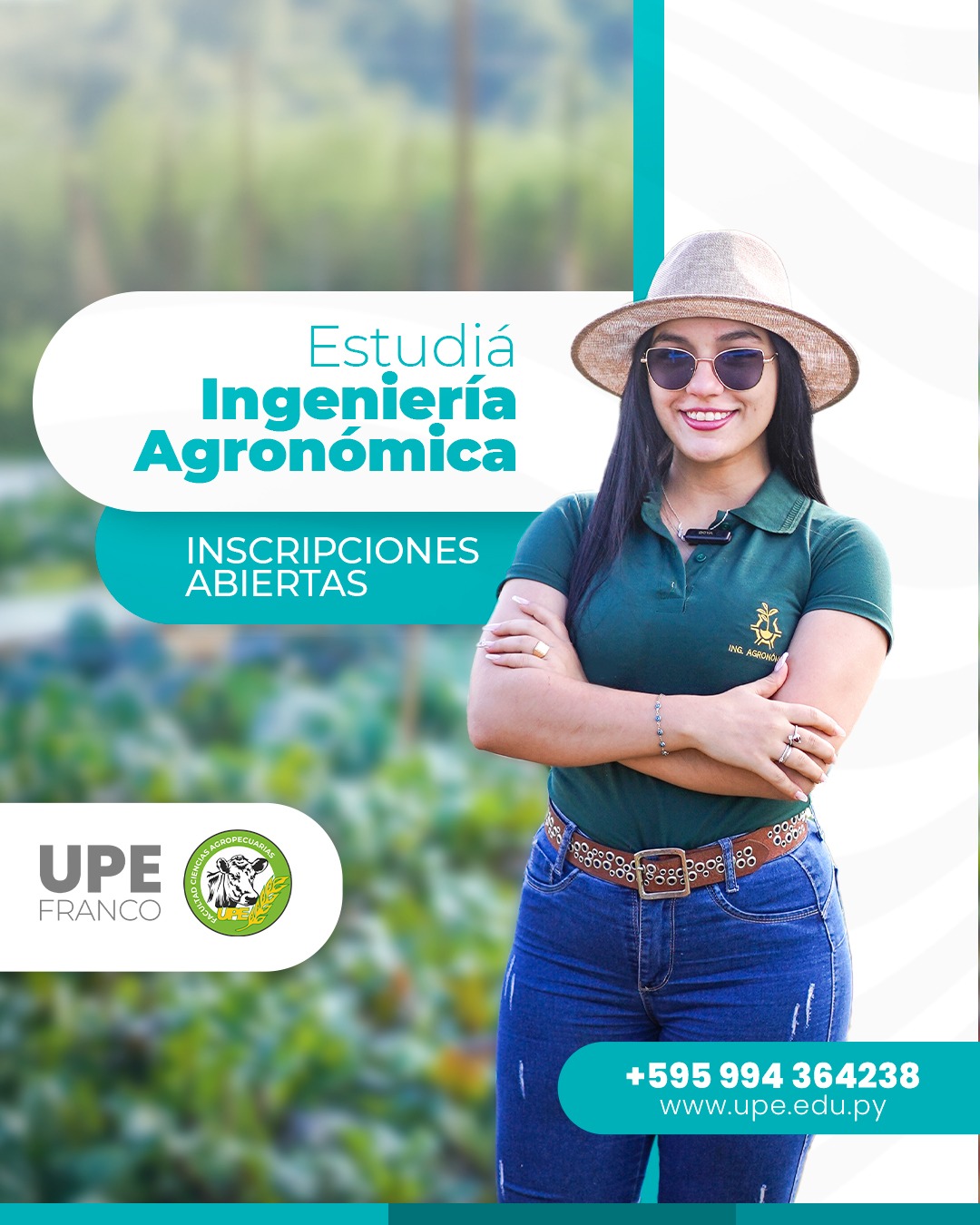 Carrera de Ingeniería Agronómica: Convocatoria 2026 - UPE FRANCO