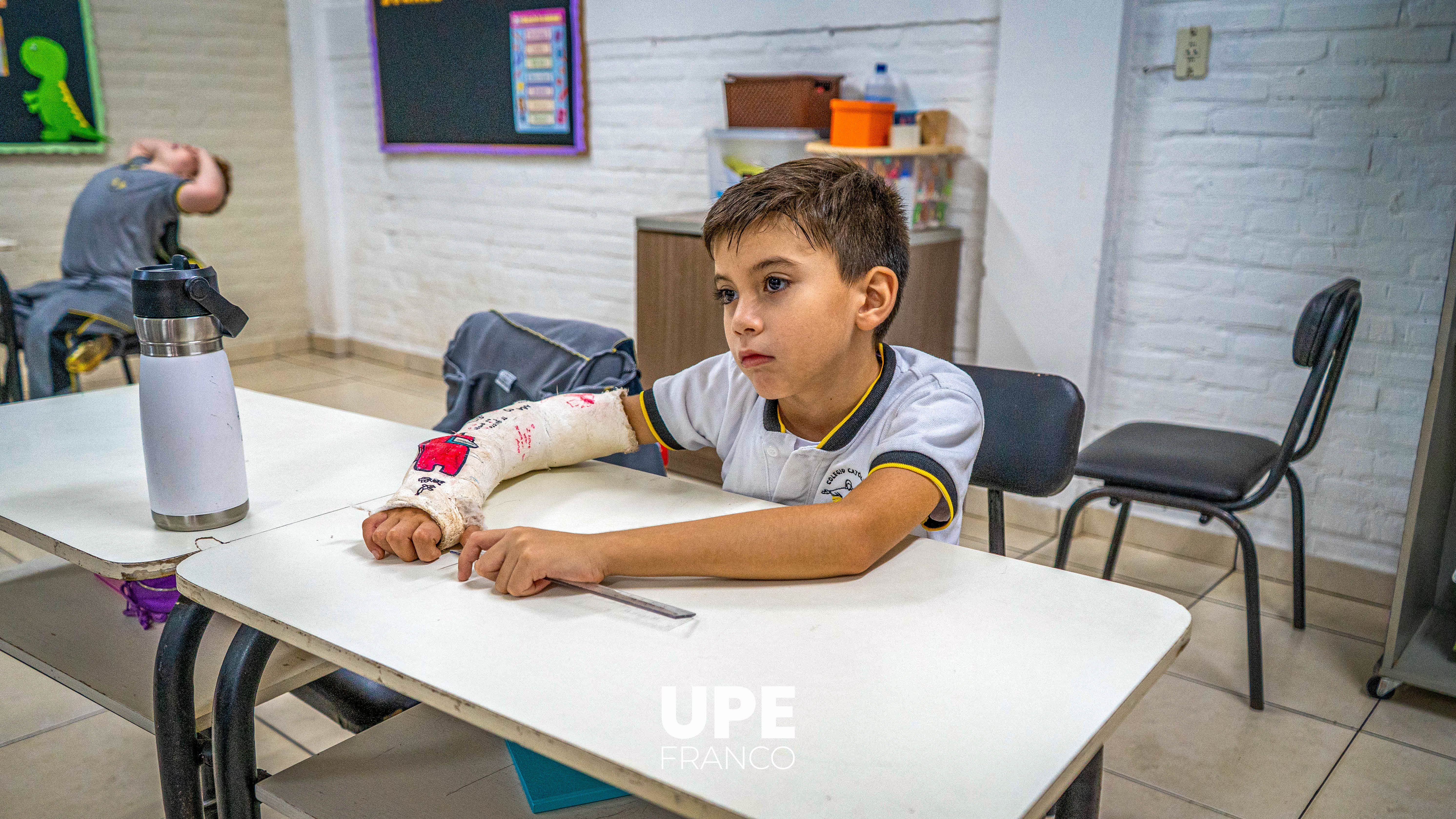 Estudiantes de Nutrición UPE realizan Charla sobre Recreo Saludable en el Colegio Católico "El Redentor"