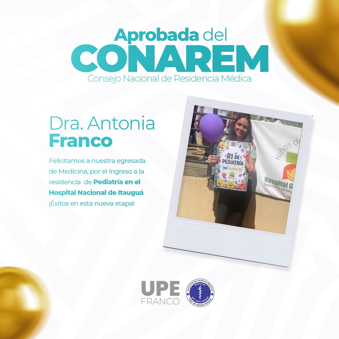 Orgullo UPE: Aprobados CONAREM - Medicina