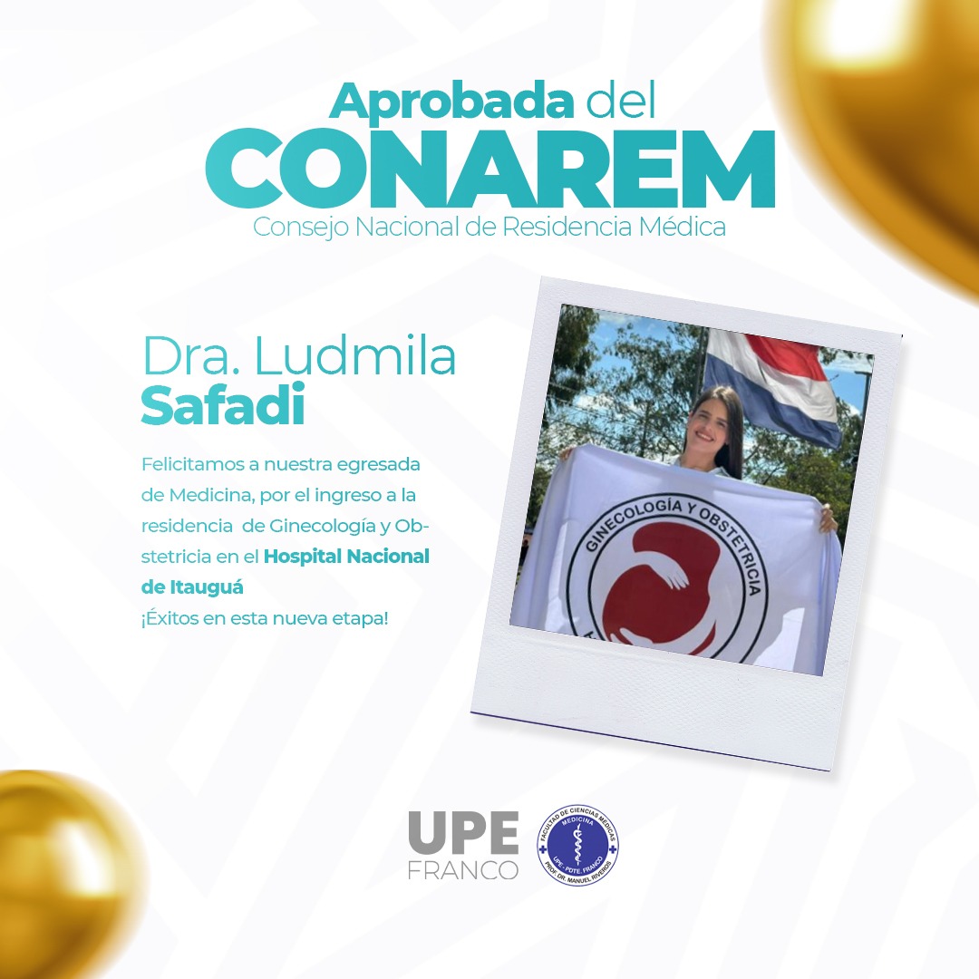 Orgullo UPE: Aprobados CONAREM - Medicina