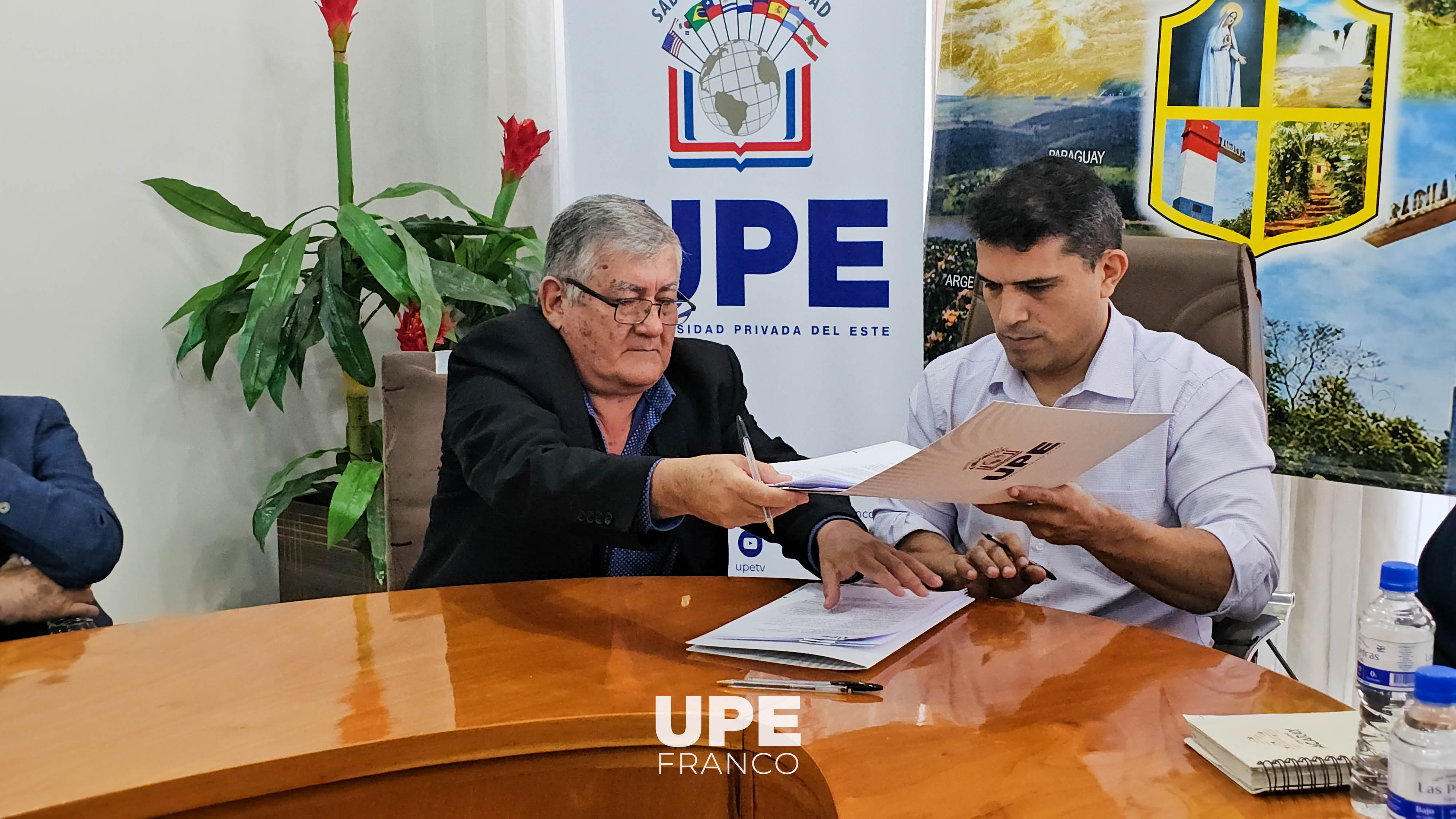 UPE Y MUNICIPALIDAD DE PRESIDENTE FRANCO CONSOLIDAN ALIANZA ESTRATÉGICA MEDIANTE CONVENIOS DE COOPERACIÓN INTERINSTITUCIONAL