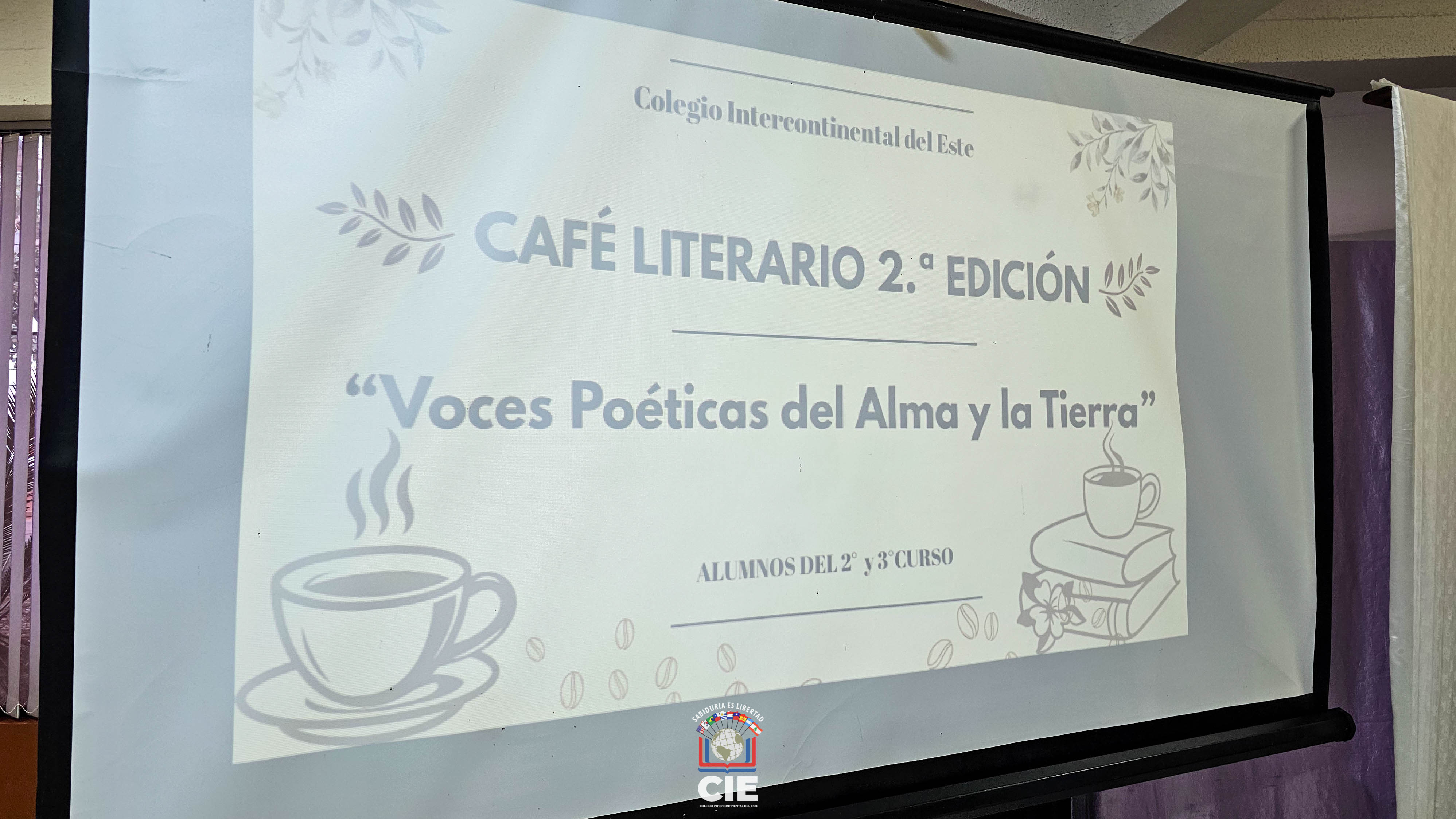 Café Literario ÑE'ẼRY: estudiantes del CIE compartieron una jornada de lectura, escritura y oralidad