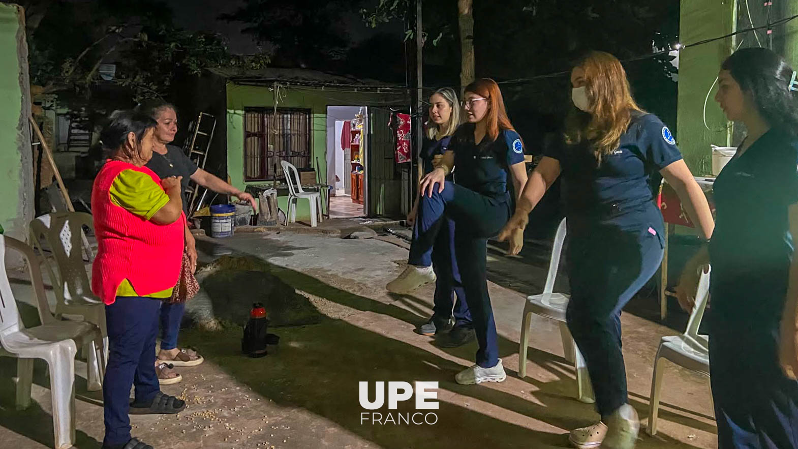 UPE FRANCO PROMUEVE LA SALUD MUSCULOESQUELÉTICA EN EL BARRIO SAN SEBASTIÁN