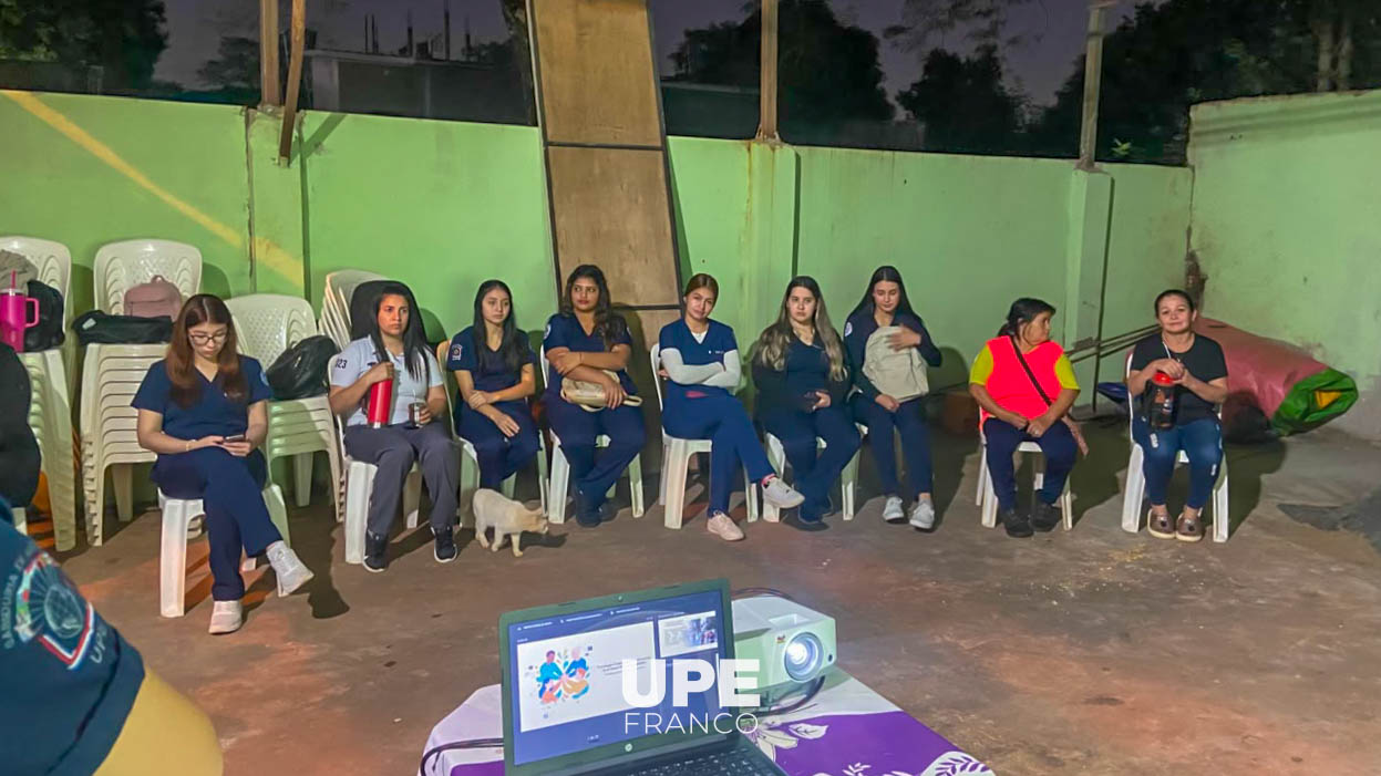 UPE FRANCO PROMUEVE LA SALUD MUSCULOESQUELÉTICA EN EL BARRIO SAN SEBASTIÁN