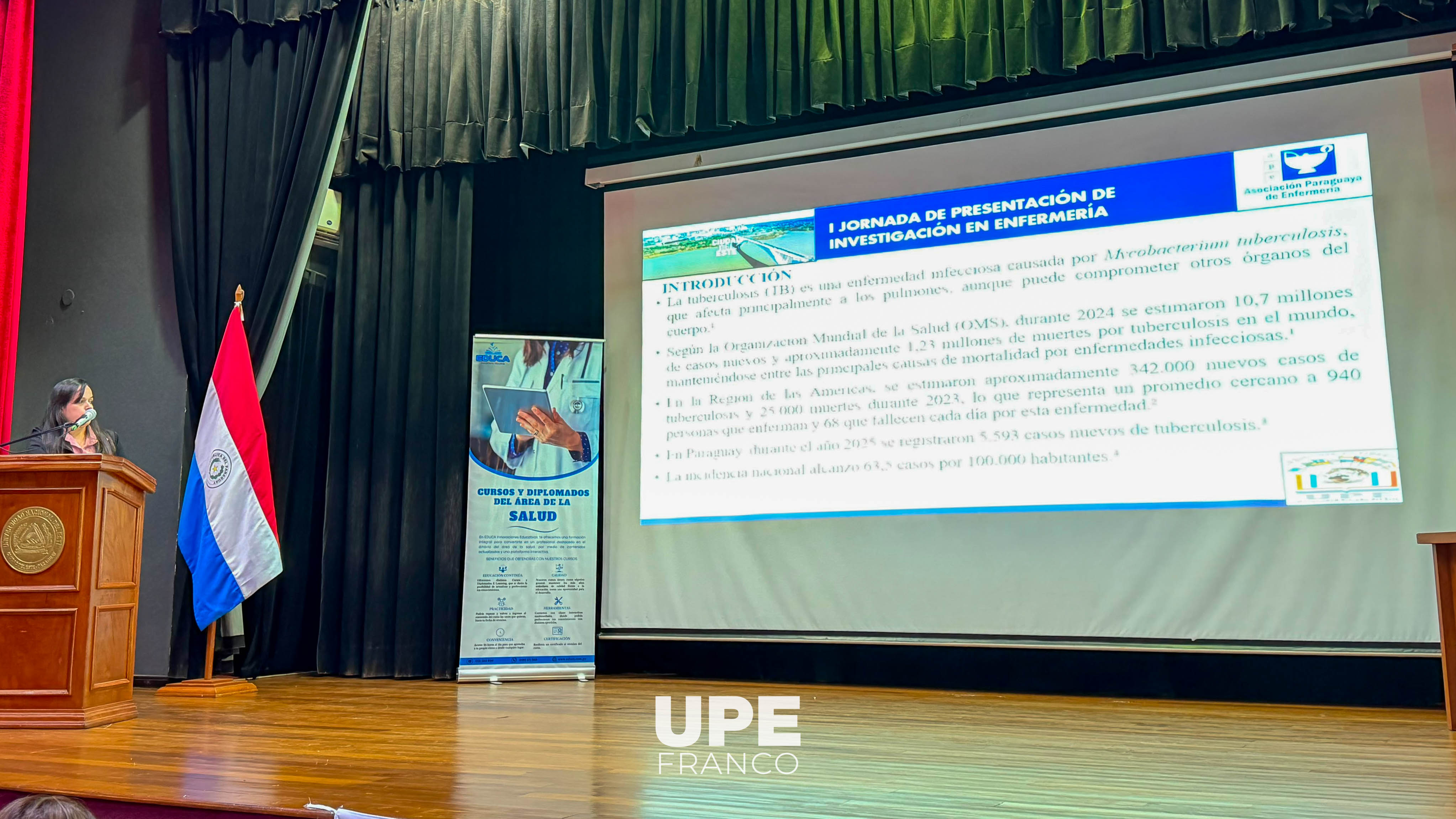 Investigación de Enfermería UPE fue presentada en jornada científica