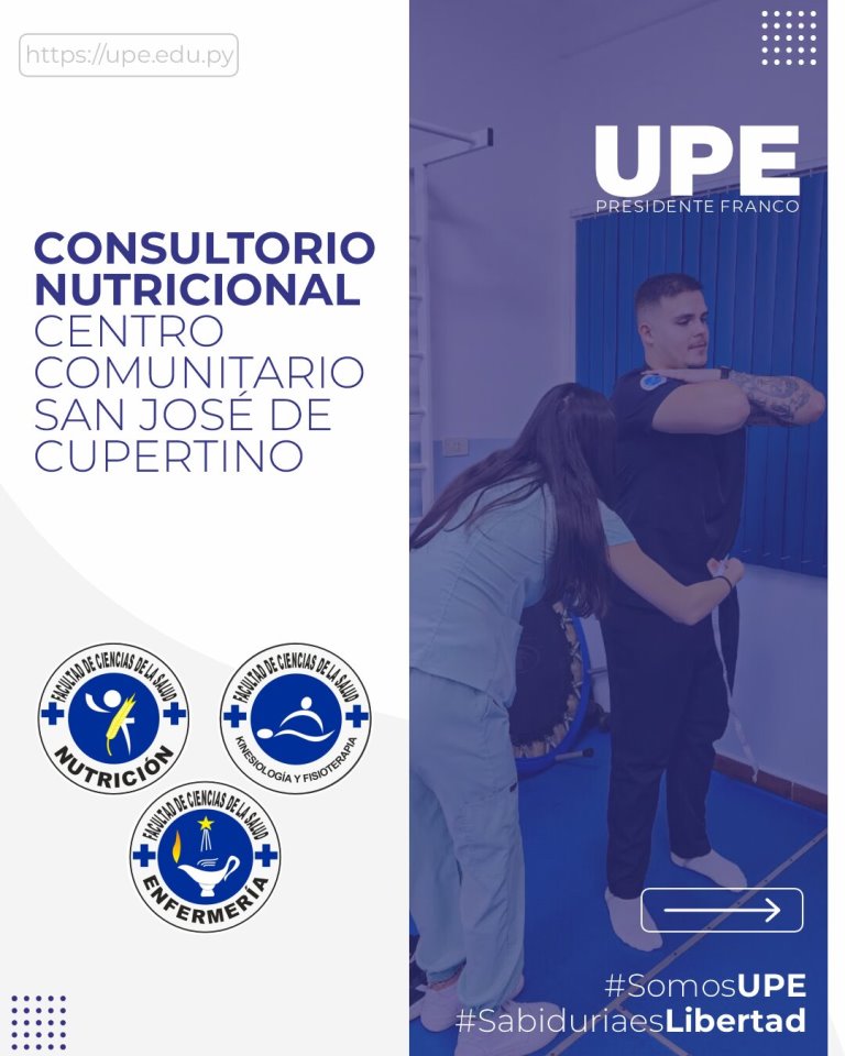 Consultorio Nutricional en la UPE  