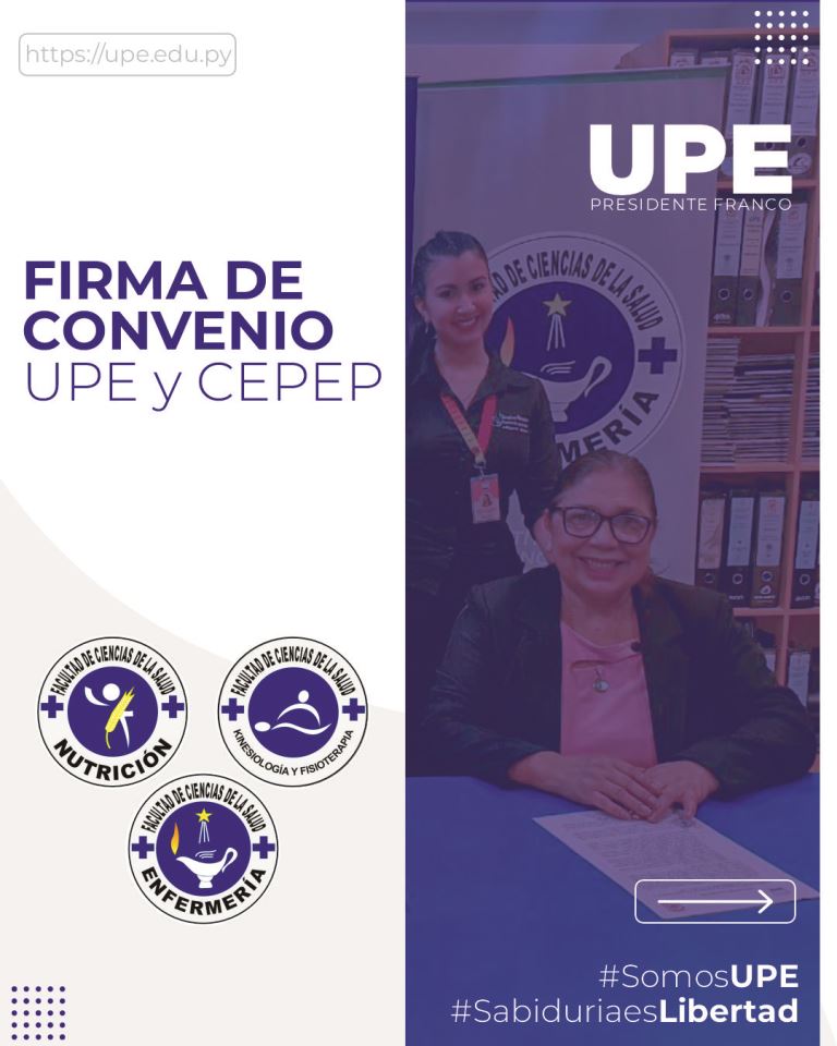 Firma de Convenio: UPE y CEPEP