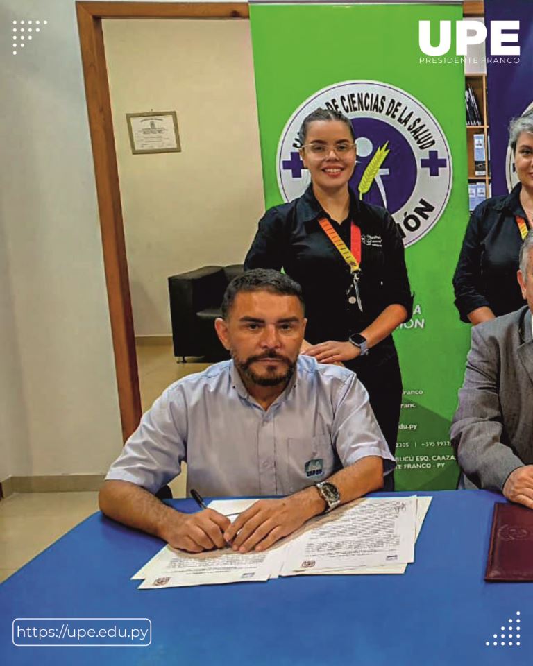 Firma de Convenio: UPE y CEPEP