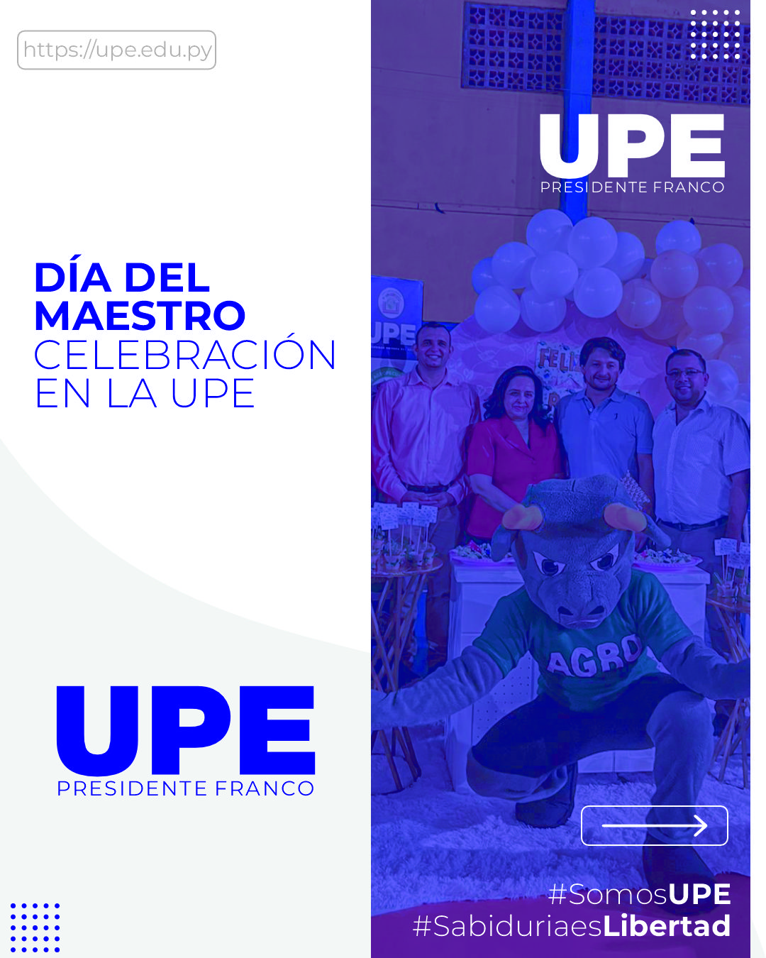 Maestros celebran su día en la UPE 