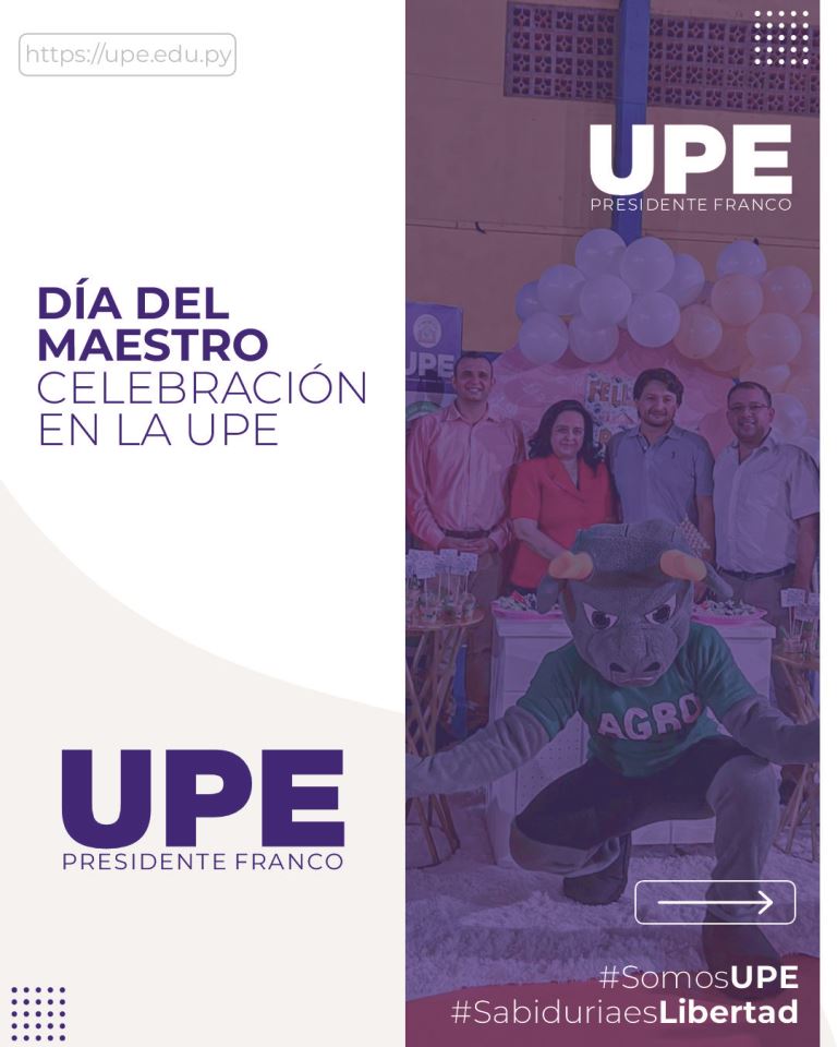 Maestros celebran su día en la UPE 