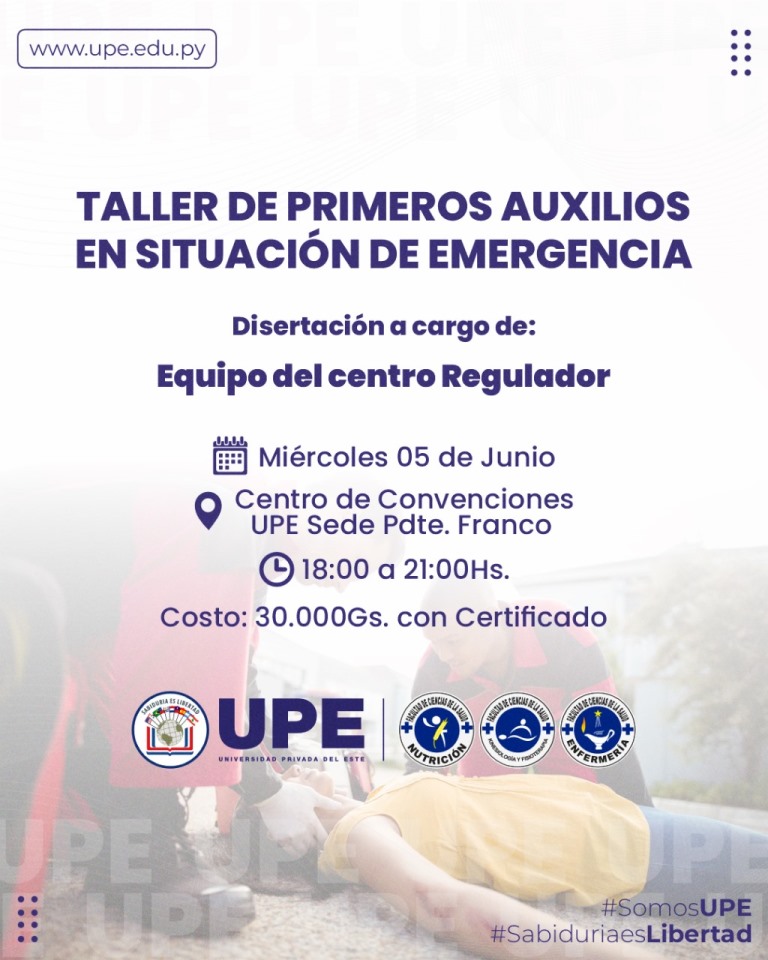 Taller de Primeros Auxilios en la UPE