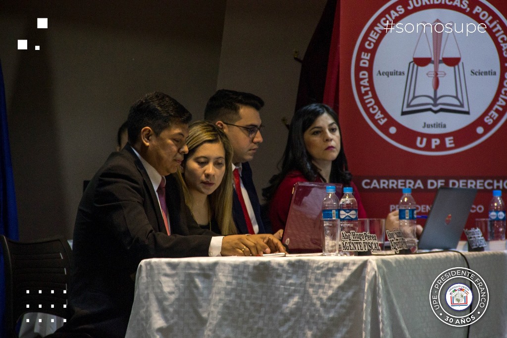 Simulación de Juicio Oral, Facultad de Ciencias Políticas Jurídicas y Sociales, Carrera de Derecho.