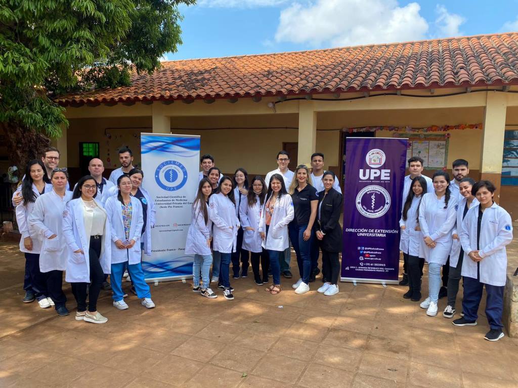 Jornada de Inspección Médica a alumnos del 4to y 5to grados de la Escuela Básica 5.452 San Alfredo de Ciudad del Este.