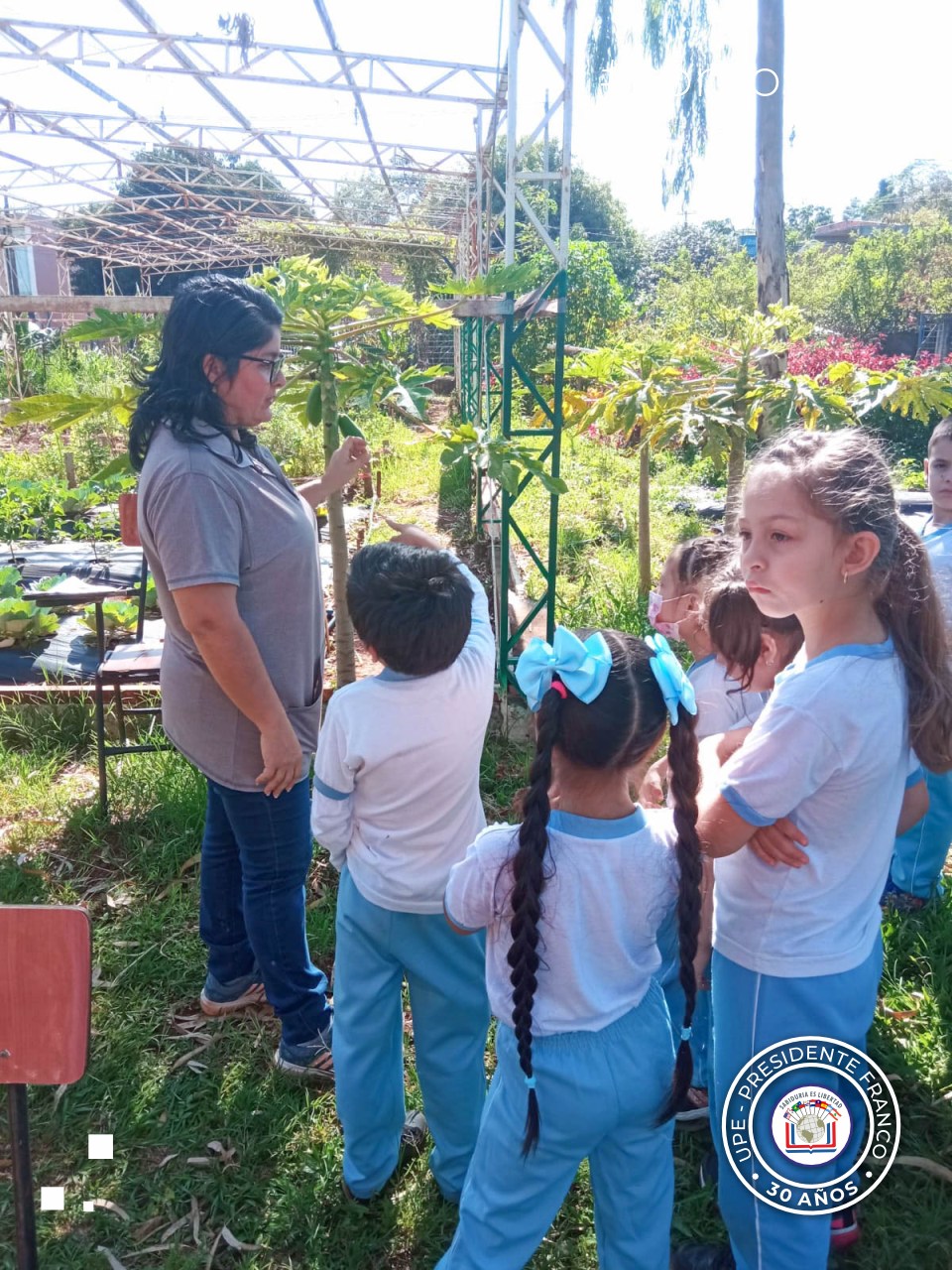 Alumnos del Jardín y Preescolar visitaron el centro experimental, Facultad de Ciencias Agropecuarias