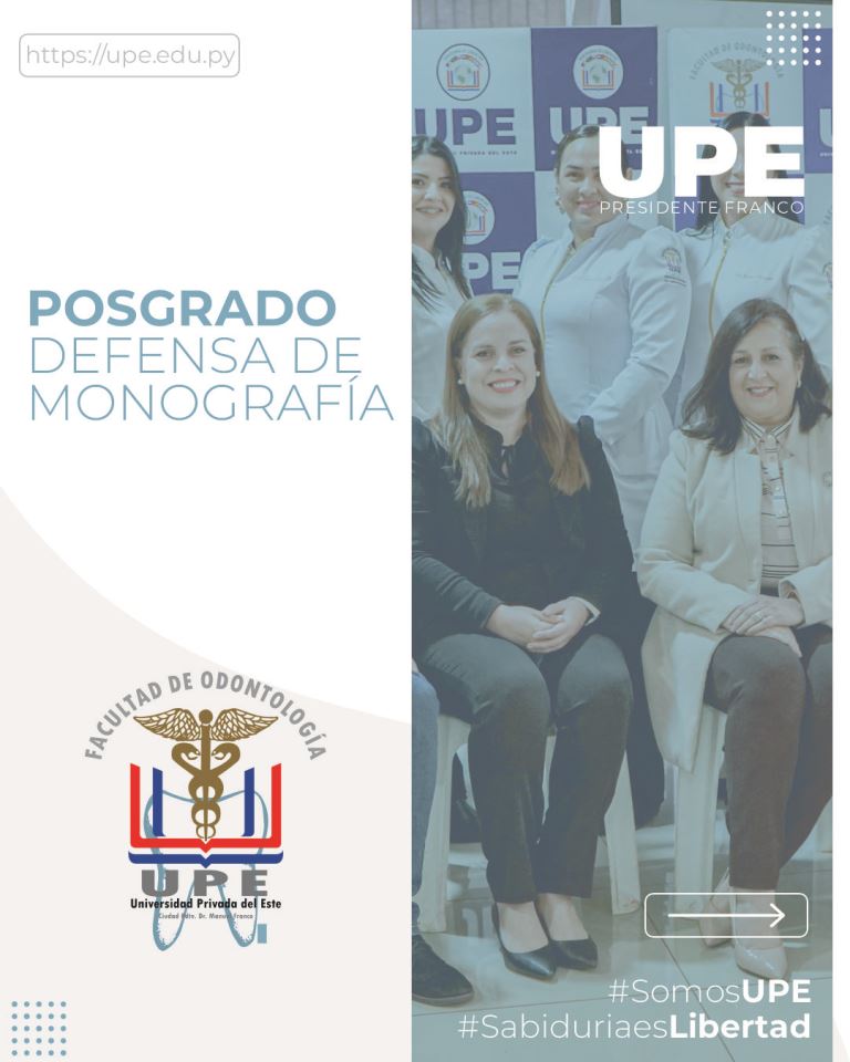 Especialización en Ortodoncia: Defensa de Posgrado