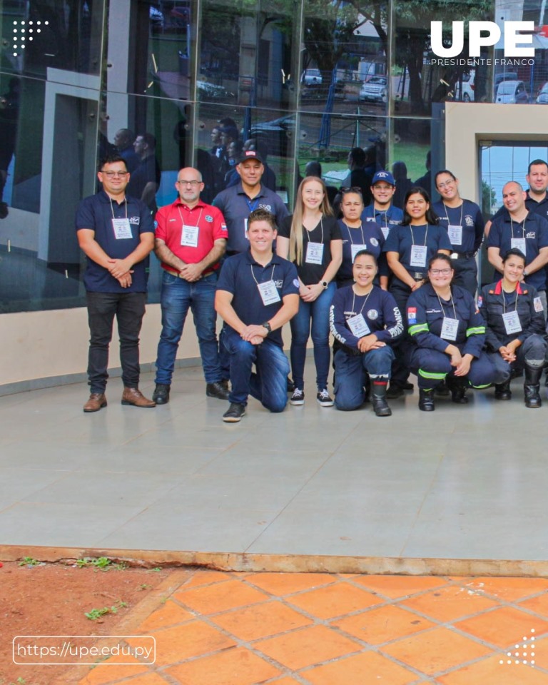 Bomberos realizan Curso de Capacitación en la UPE