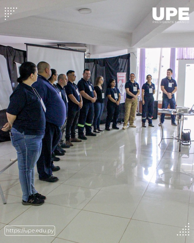 Bomberos realizan Curso de Capacitación en la UPE