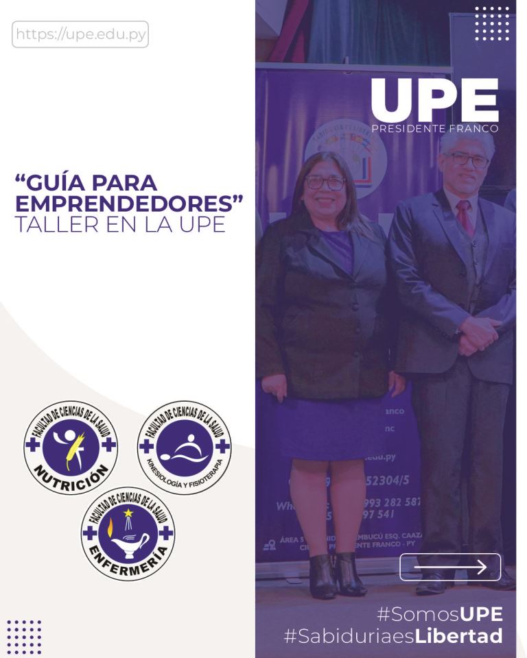 “Guía para Emprendedores”: Formando Emprendedores en Ciencias de la Salud