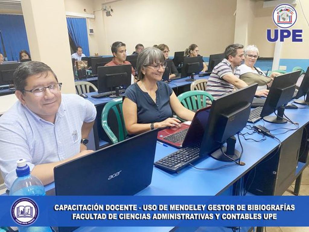 Capacitación docente en el uso del programa Mendeley gestor de bibliografías