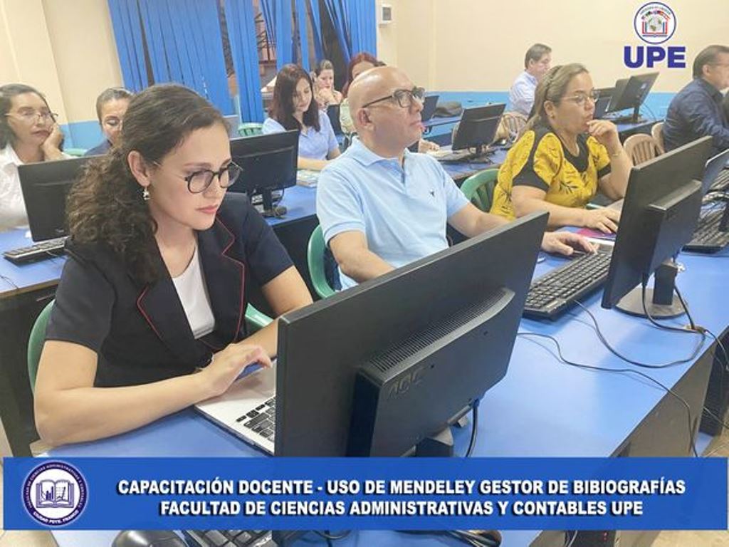 Capacitación docente en el uso del programa Mendeley gestor de bibliografías