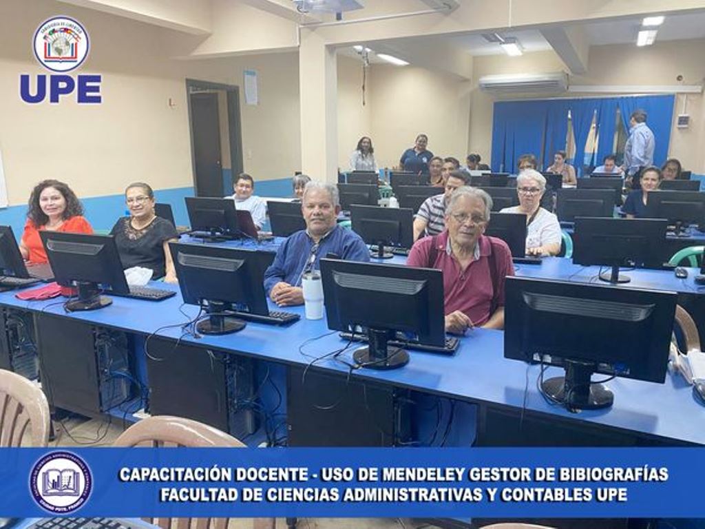 Capacitación docente en el uso del programa Mendeley gestor de bibliografías