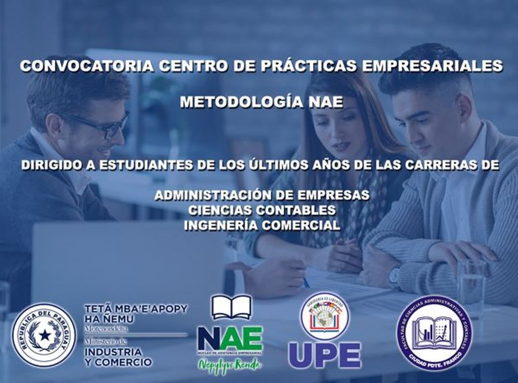 Convocatoria Centro de Prácticas Empresariales Metodología NAE