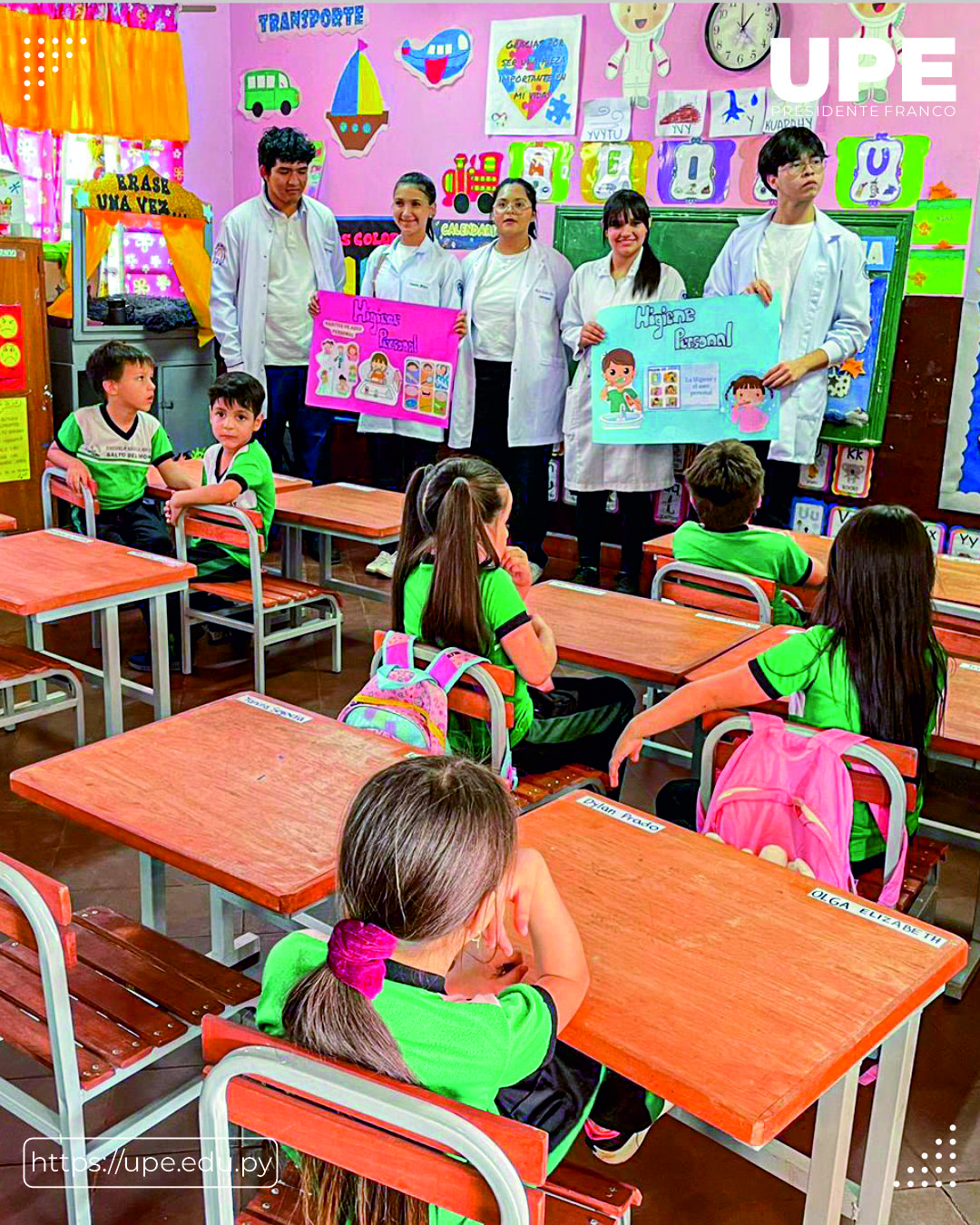 Charla de Higiene Personal en la Escuela Saltos del Monday: Compromiso con la Salud