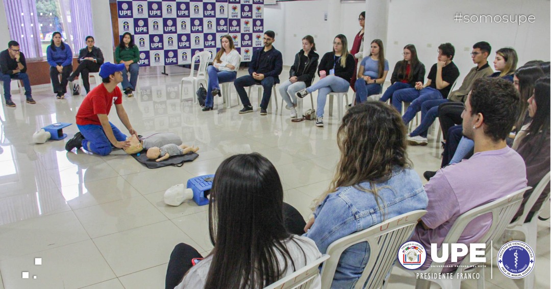 Cruz Roja Paraguaya ofrece un Curso sobre Primeros Auxilios en la UPE