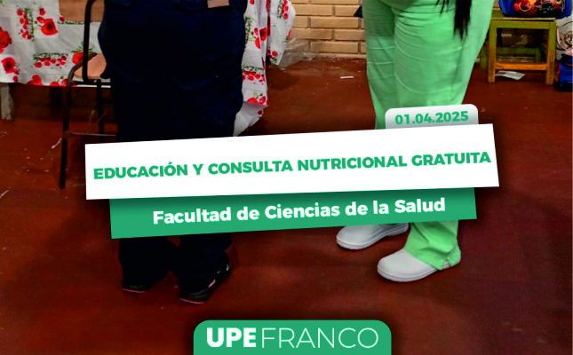 Estudiantes de Nutrición ofrecen consultas nutricionales gratuitas a docentes: Escuela San Pedro Apóstol