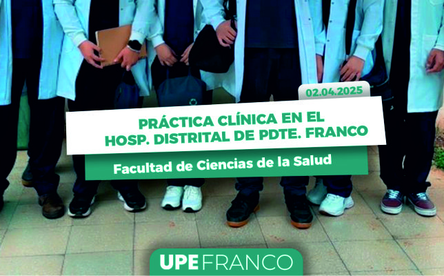 Prácticas en el Hospital Distrital de Presidente Franco: Kinesiología y Fisioterapia