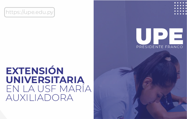 Avance Exitoso de Estudiantes de Enfermería (UPE) con Extensión Universitaria