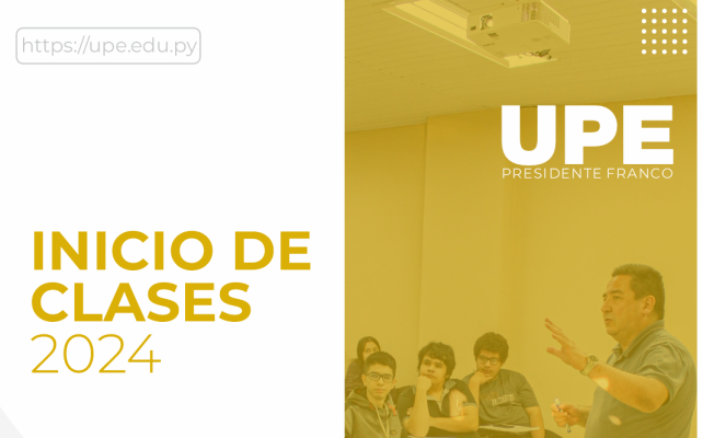 Inicio de clases Año Lectivo 2024: Carrera de Ingeniería Electromecánica