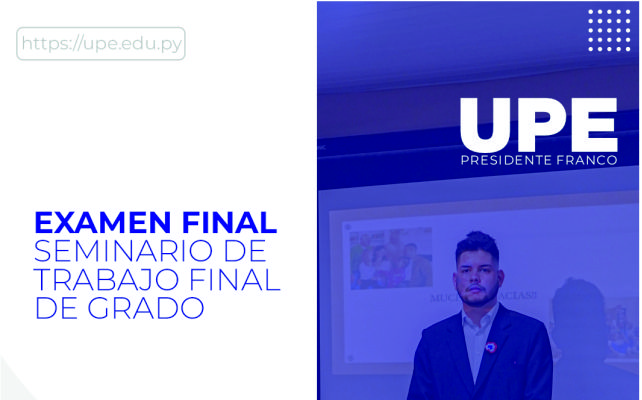 Seminario de Trabajo Final de Grado: Examen Final de los Estudiantes de Ciencias de la Educación