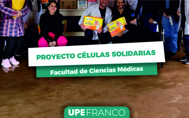 Proyecto "Células Solidarias": Formación académica con compromiso social 