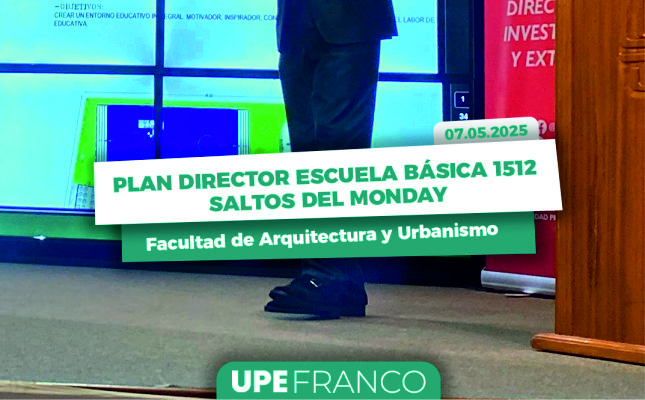Plan Director Escuela Básica 1512 Saltos del Monday: Presentación de Proyectos Finalistas