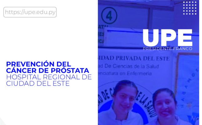 Concienciación sobre Cáncer de Próstata en el Hospital Regional de Ciudad del Este