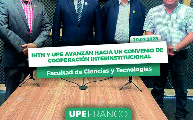 INTN y UPE avanzan hacia un Convenio de Cooperación Interinstitucional