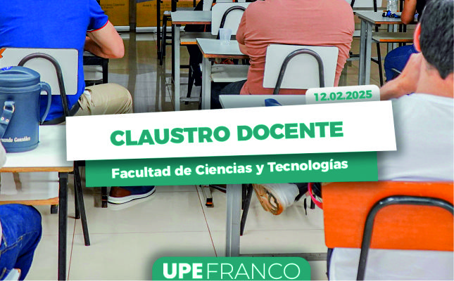 Claustro Docente 2025: Facultad de Ciencias y Tecnologías