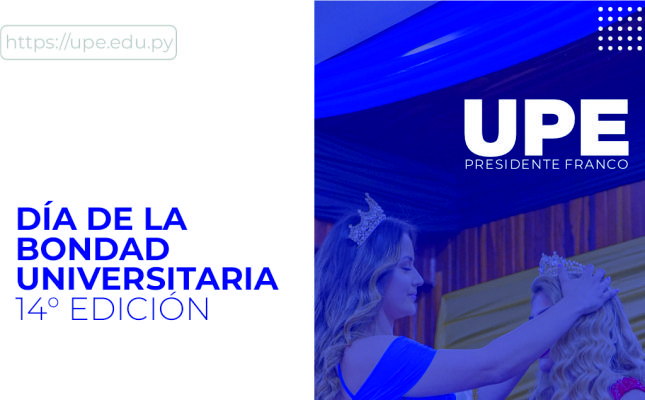 Día de la Bondad Universitaria en la UPE - 14ª Edición 