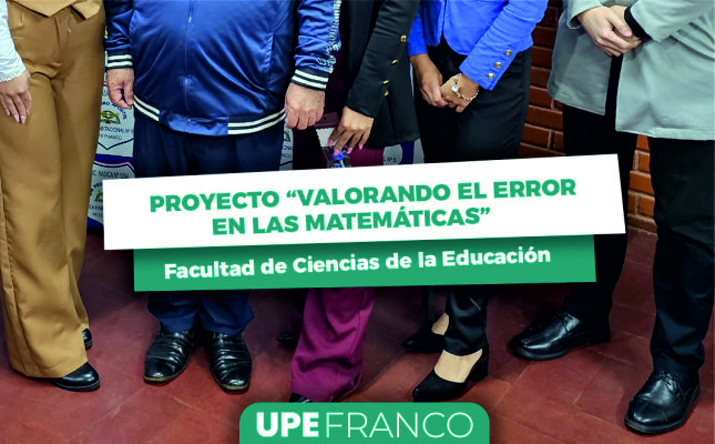 “Valorando el error en las matemáticas”: Proyecto educativo en la Escuela San Pedro Apóstol