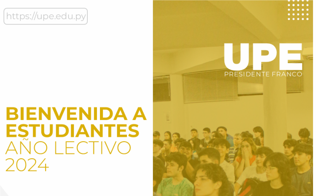 Bienvenida a estudiantes: Carrera de Ingeniería Electromecánica