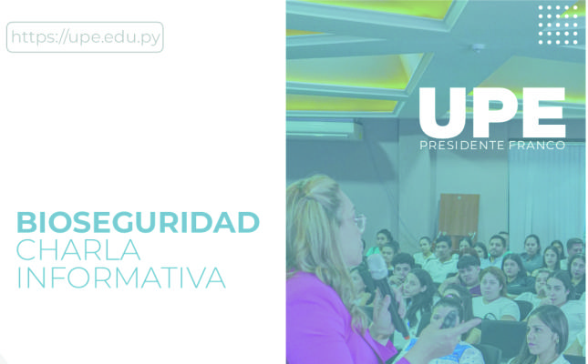 Bioseguridad Odontológica - Charla Informativa en la UPE