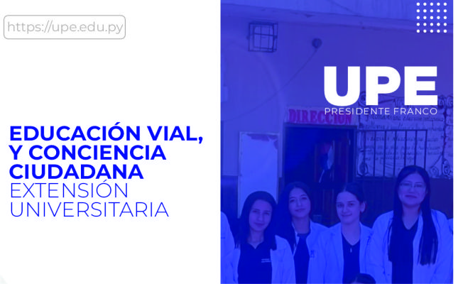 Estudiantes de Kinesiología y Fisioterapia Impulsan la Educación Vial
