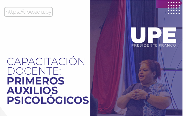 "Primeros Auxilios Psicológicos" - Capacitación Docente