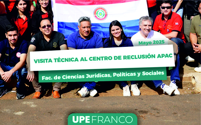Estudiantes de Derecho UPE visitan el Centro de Reclusión APAC de Brasil